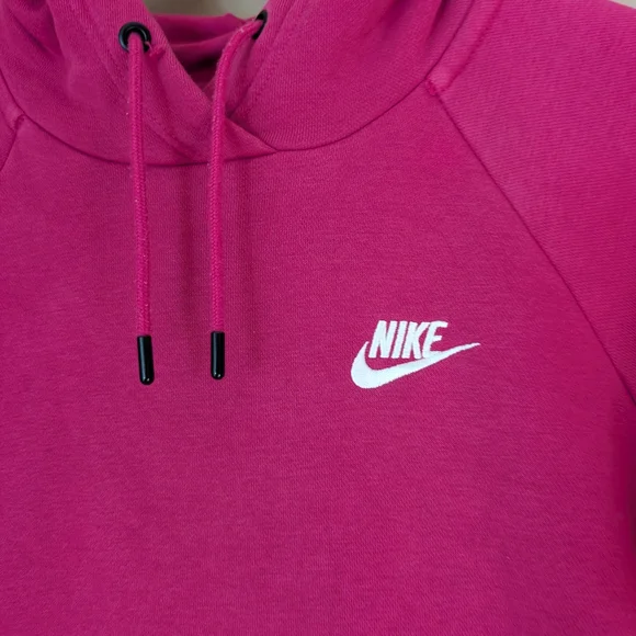 Nike Women's Pink Hooded Sweatshirt Size Small - Picture 3 of 6